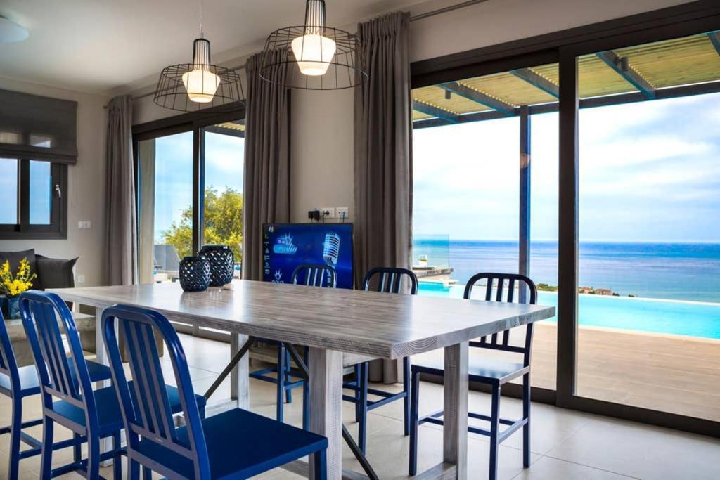 New Villa Blue With Private Pool At Trapezaki Livathos (Kefalonia) Exterior foto